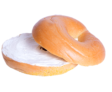 Bagel With Cream Cheese PlusP