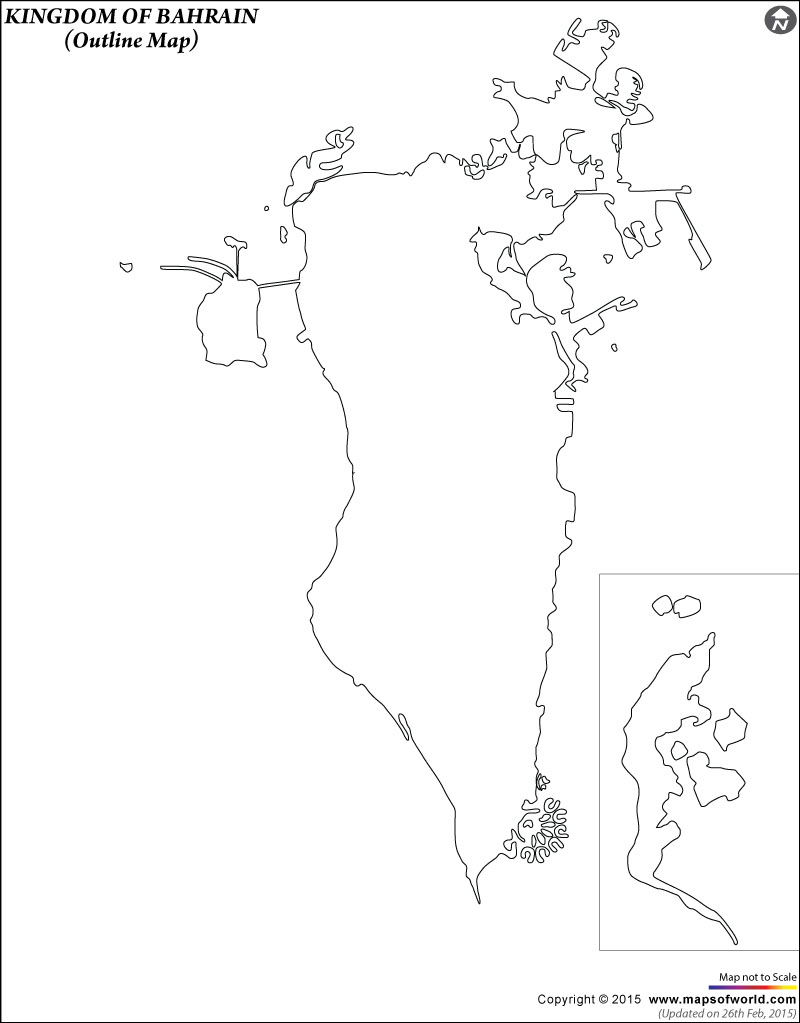 Bahrain Map PNG - 159343