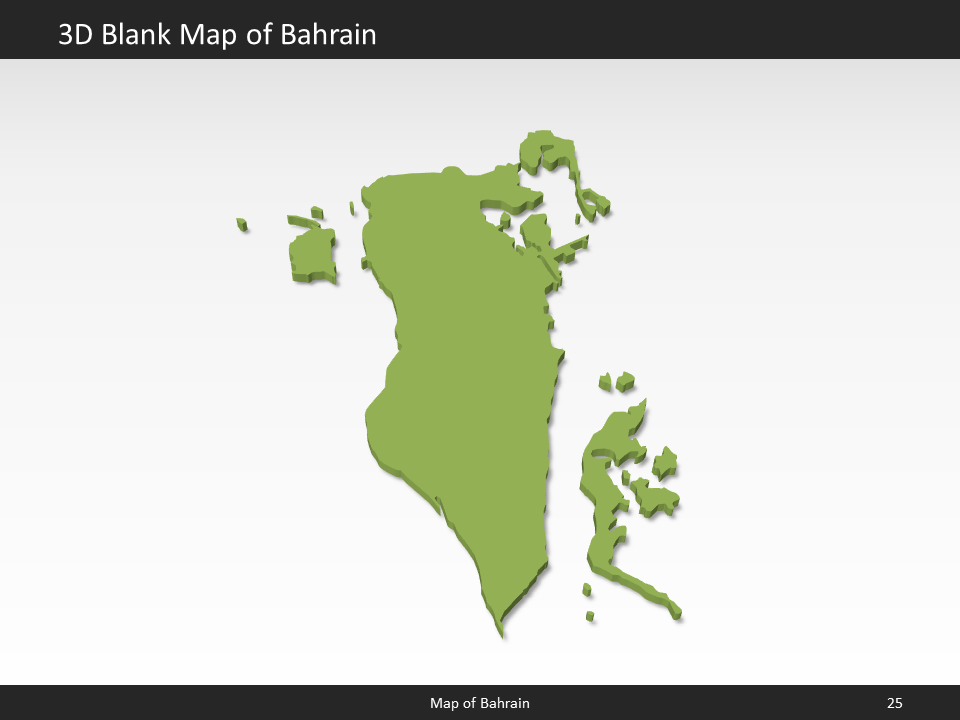 Bahrain Map PNG - 159344