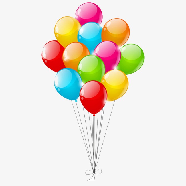 Balloon Bunch PNG - 162637