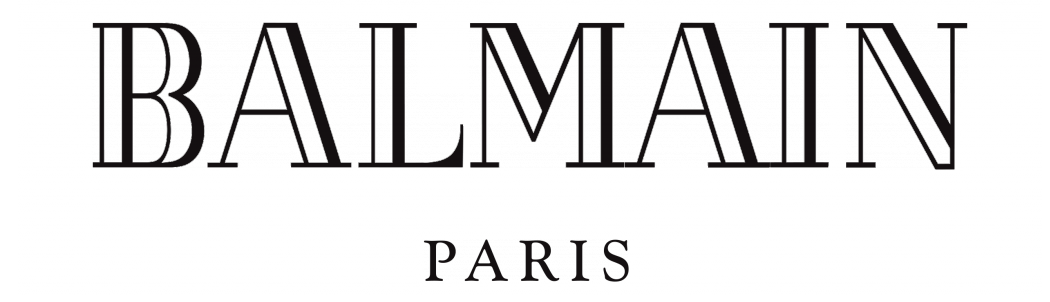 Balmain logo, logotype, wordm