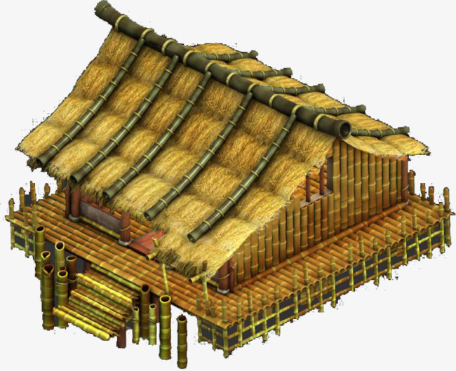 Bamboo Hut PNG - 141358