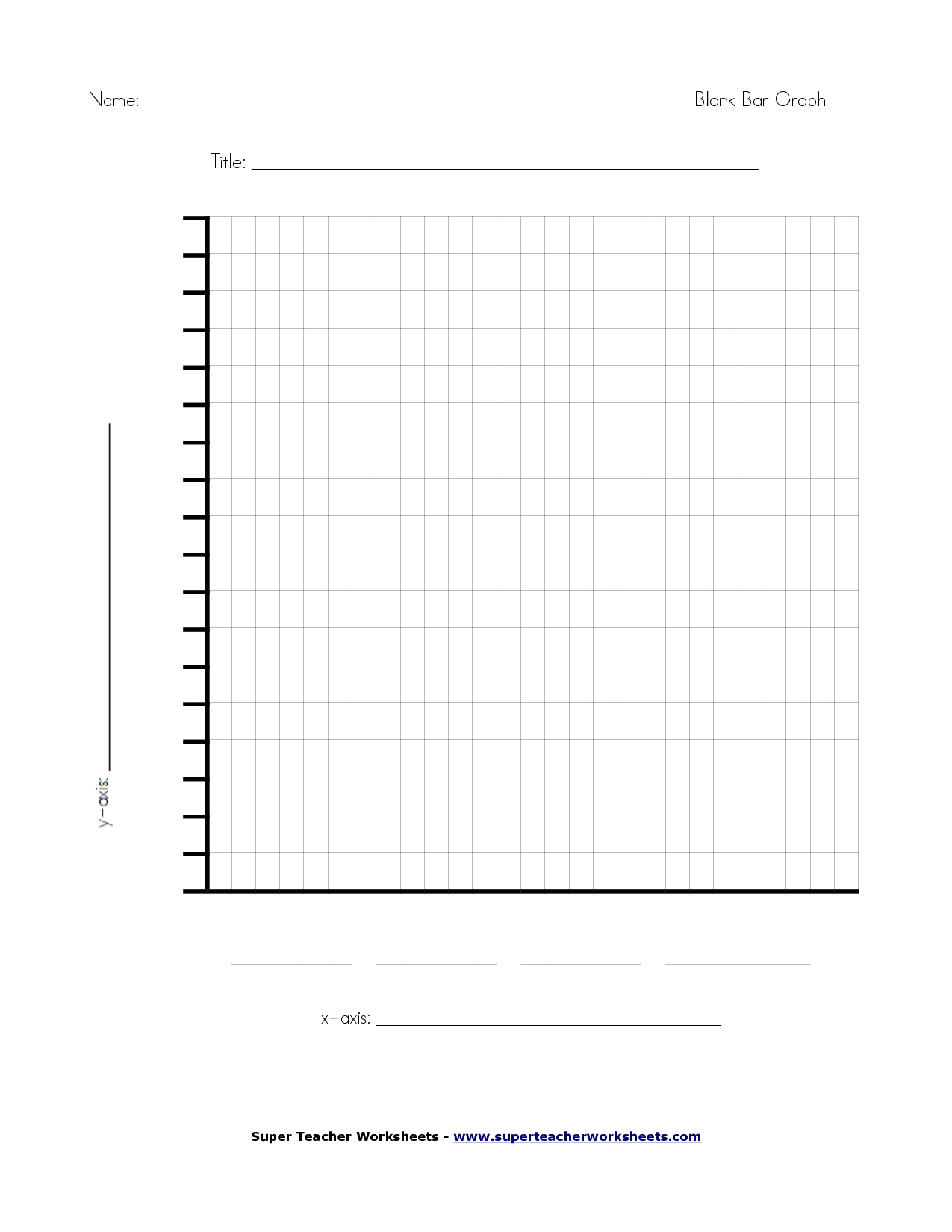 Blank Line Graph Template Printable - Printable Templates