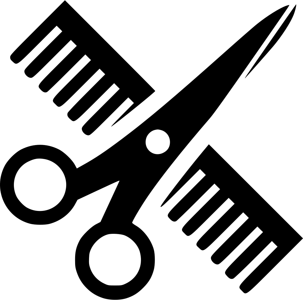 Barbershop Logo Scissors - ba