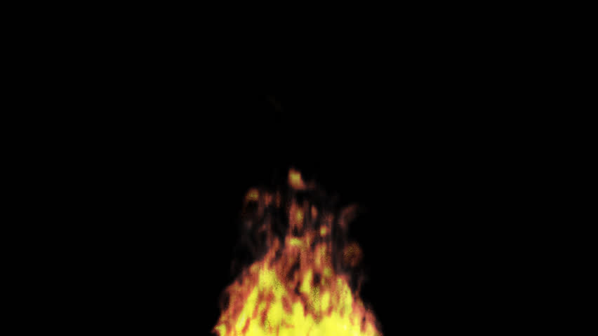 Animated realistic fire on bl