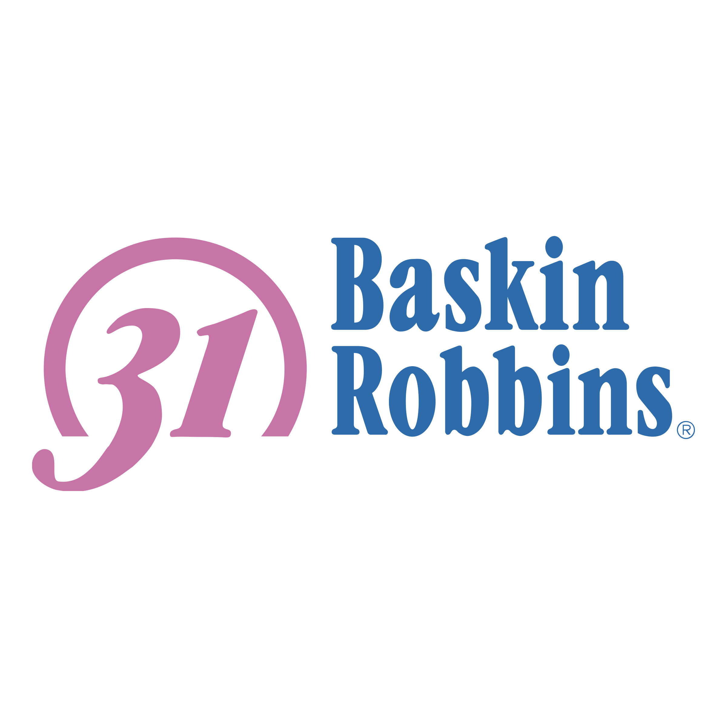 Baskin Robbins Logo PNG - 177364