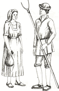Mittelalter Kleidung Männer,