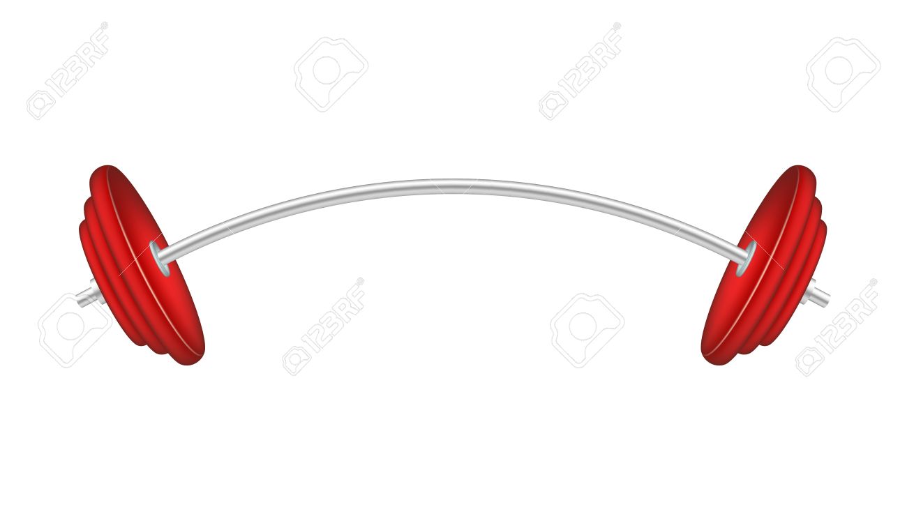 Bent Barbell PNG - 155612