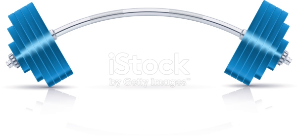 Bent Barbell PNG - 155613