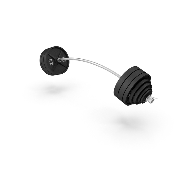 Bent Barbell PNG - 155614