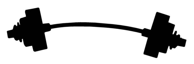 Bent Barbell PNG - 155620