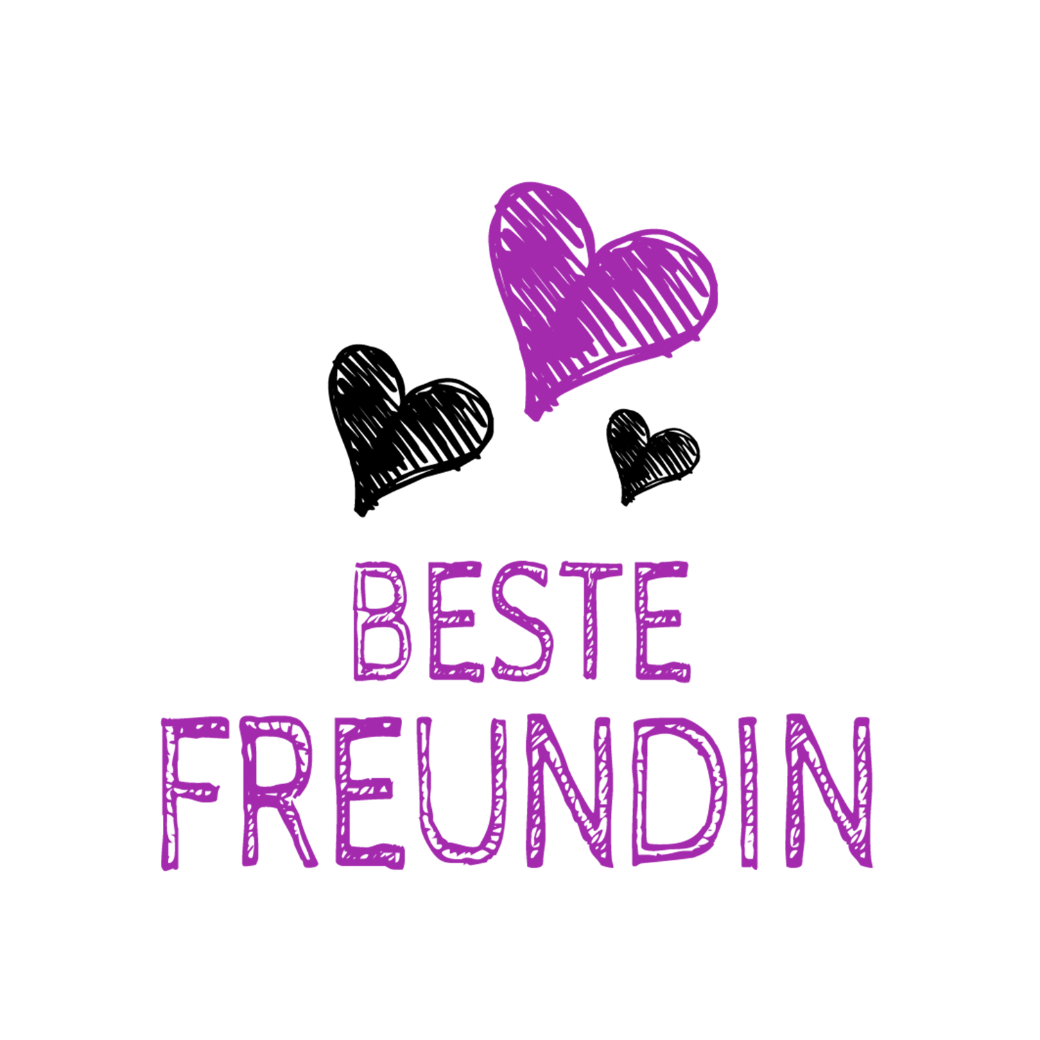 Collection of Beste Freundin PNG.