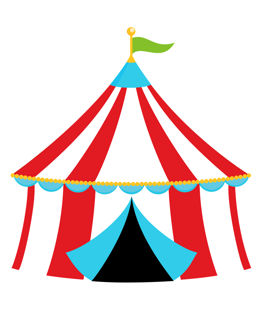 vintage circus tent png st