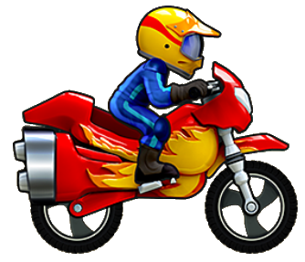 Racing Motorbike Clipart PNG 