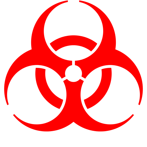 Biohazard Symbol PNG - 8686