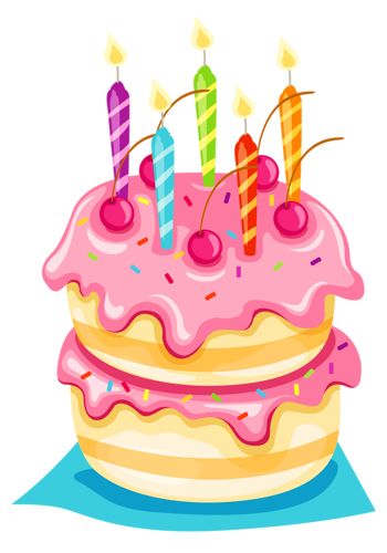 1073 Best images about DESSETS CLIP ART on Pinterest. Happy Birthday!