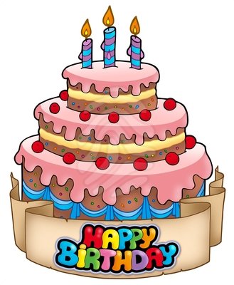 Birthday Cake Clipart PNG - 124442