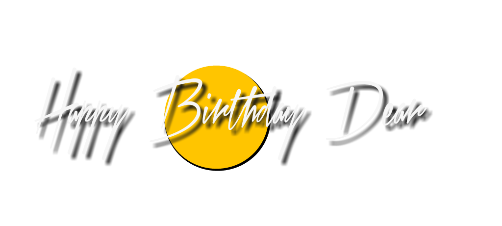 Birthday Png Text