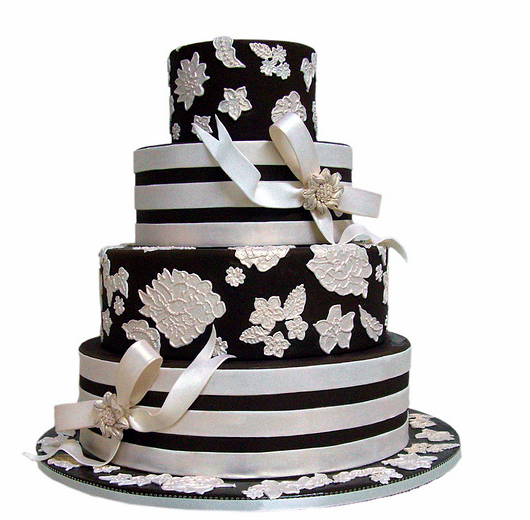 Black And White Cake PNG - 155701