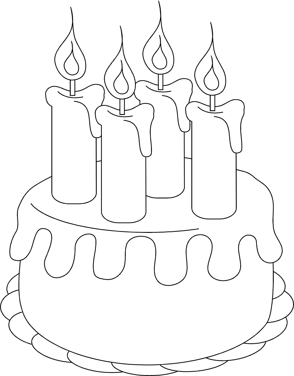 Black And White Cake PNG - 155704