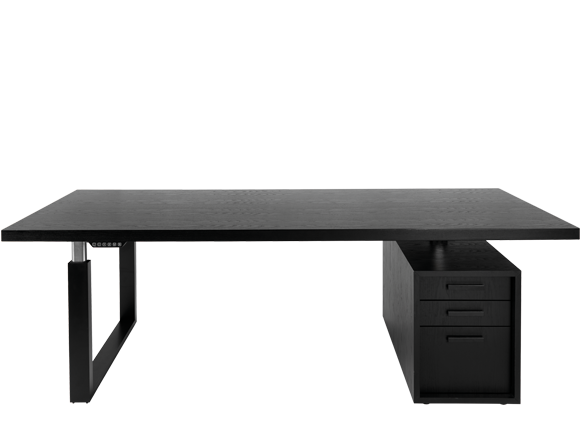 Black And White Desk PNG - 137963