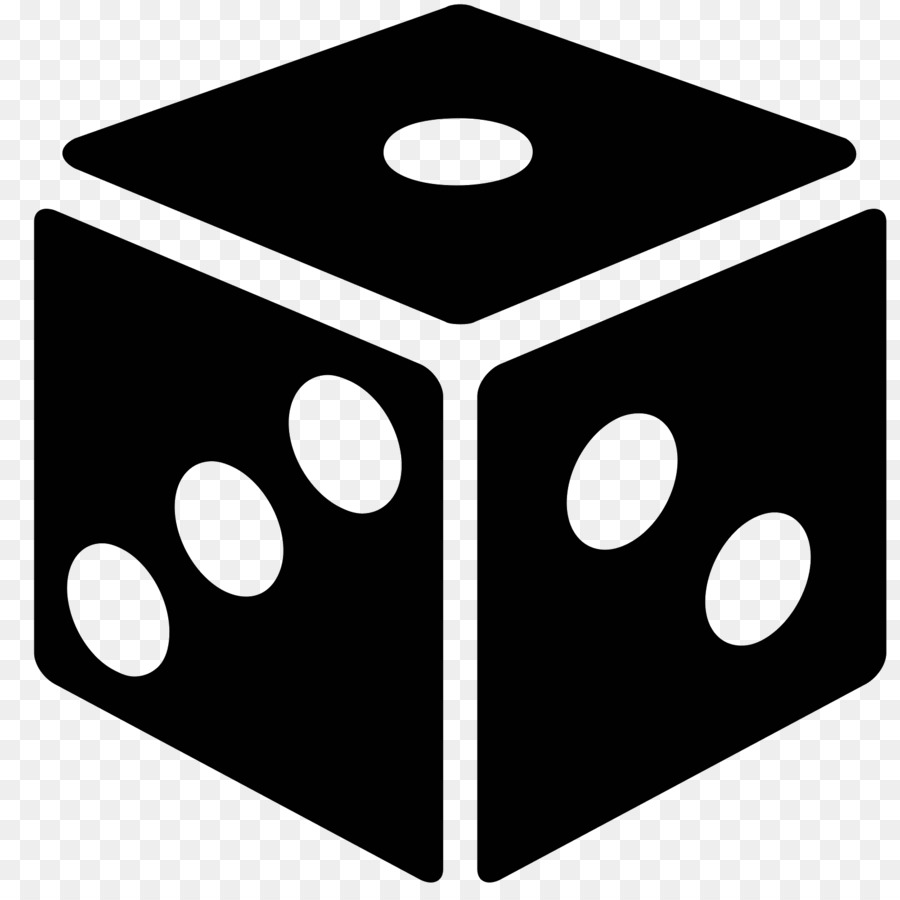 Black And White Dice PNG - 153509