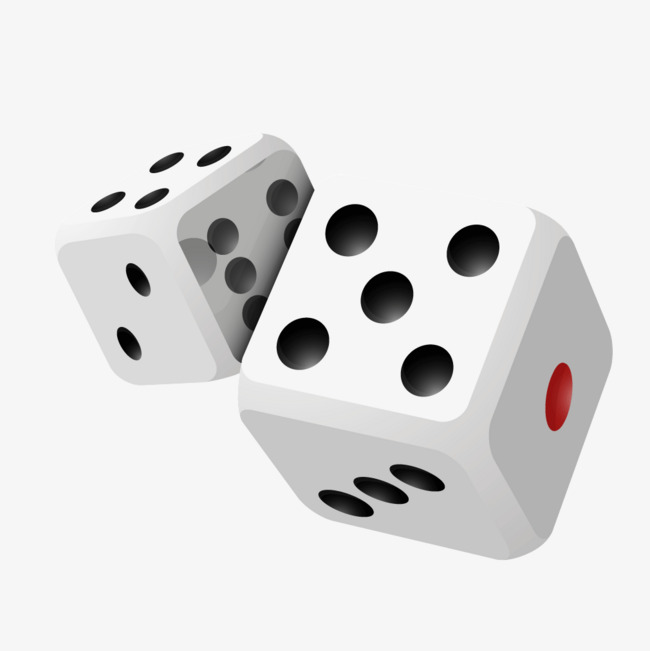 Black And White Dice PNG - 153507