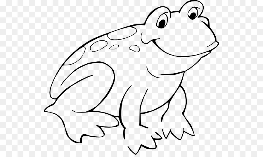 Black And White Frog PNG - 157925