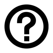 Black And White Question Mark PNG - 139765