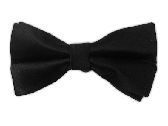 Black Bow Tie PNG - 57235