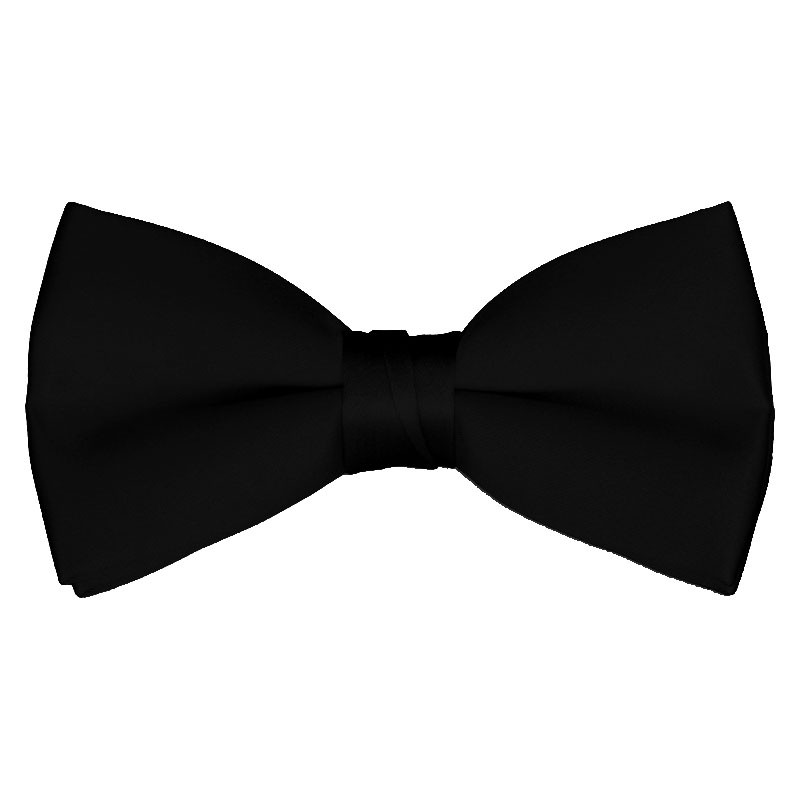 Black Bow Tie PNG - 57237