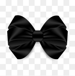 Black Bow Tie PNG - 57227