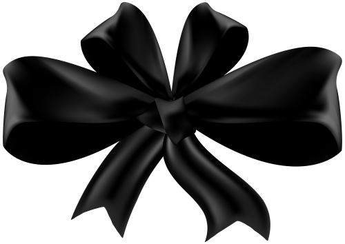 Black Bows PNG - 151292