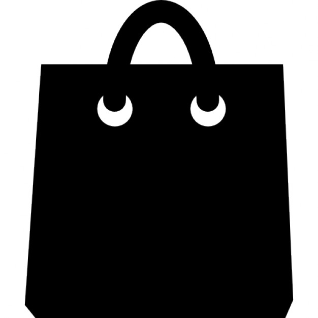Black Shopping Bags PNG - 145909