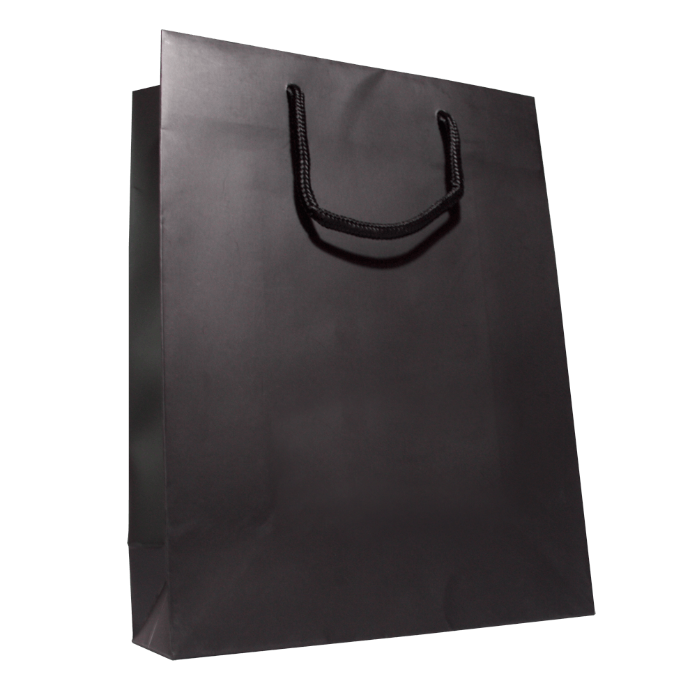 Black Shopping Bags PNG - 145895