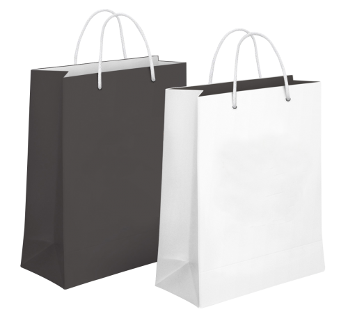 Black Shopping Bags PNG - 145908