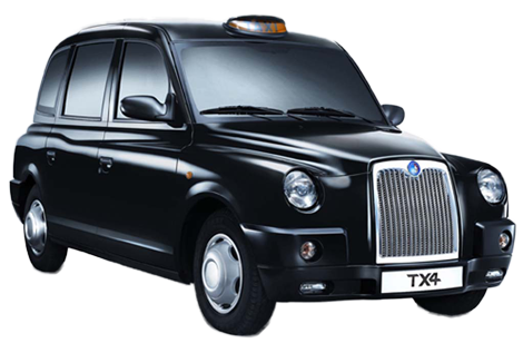 british taxi painted, Black, 