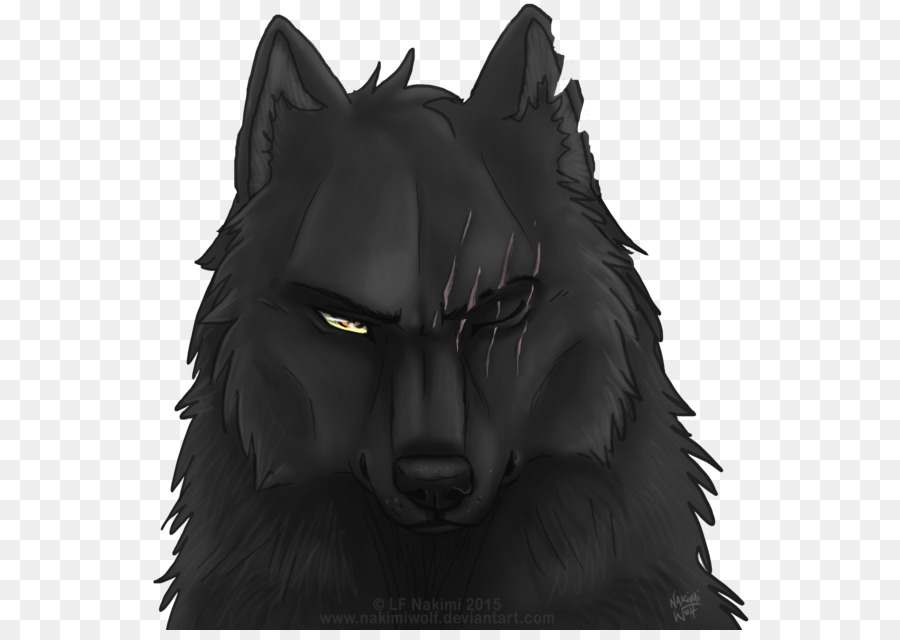 Black Wolf PNG - 163203