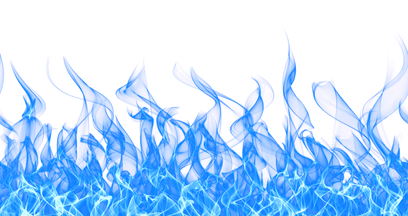 Blue Flame PNG HD
