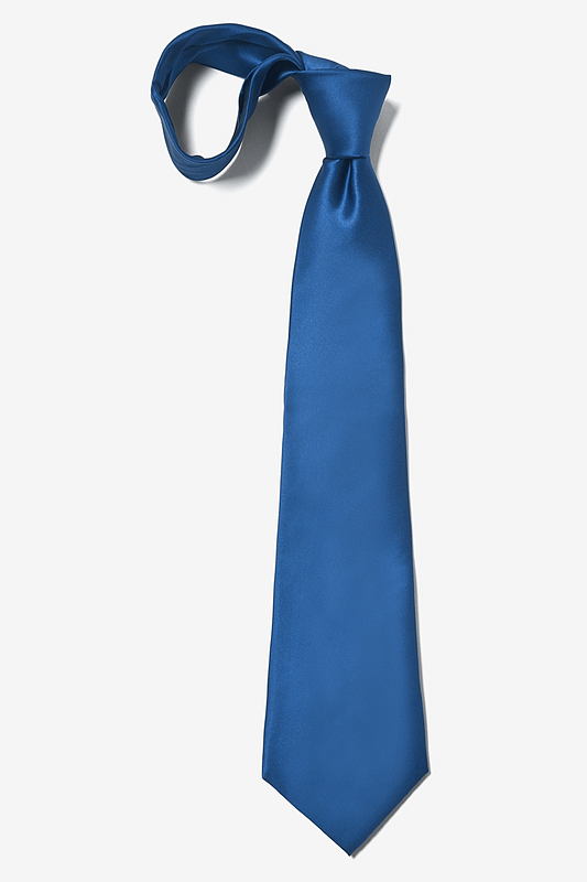 Skinny Oswald Tie in Navy Blu