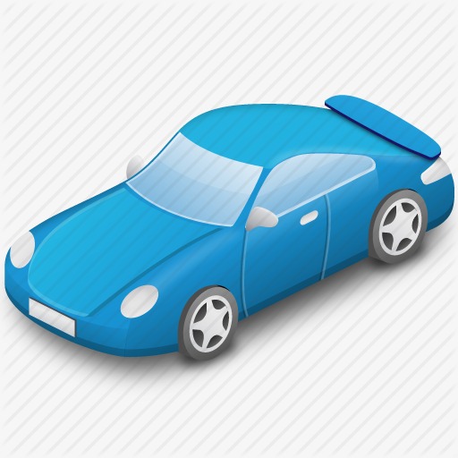Blue Toy Car PNG - 143410