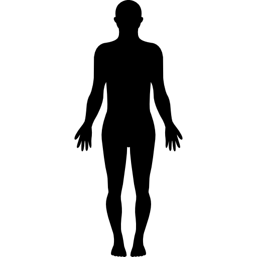 Body PNG Black And White - 157646