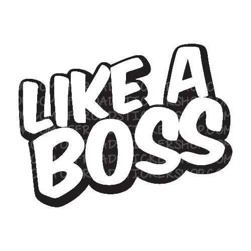 Boss PNG Black And White - 155510