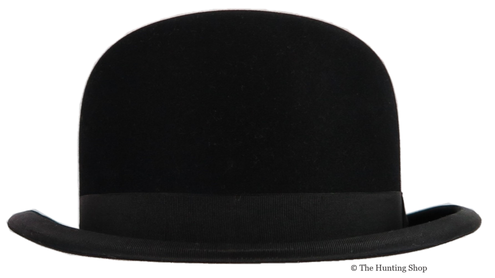 Black Wool Bowler Hat By Gamb