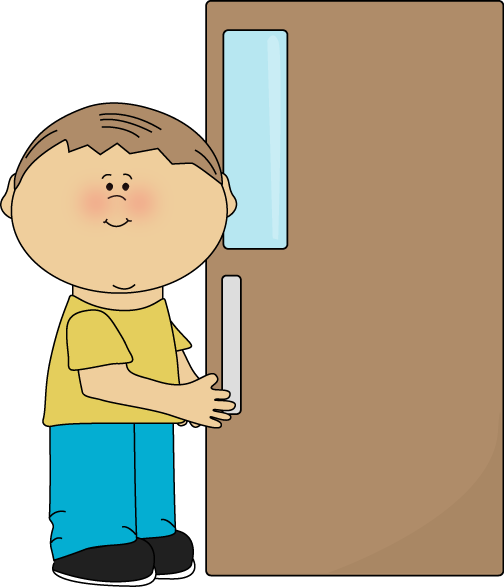 Boy Open Door PNG - 154973