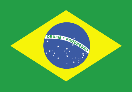 Travel brazil sandals flag