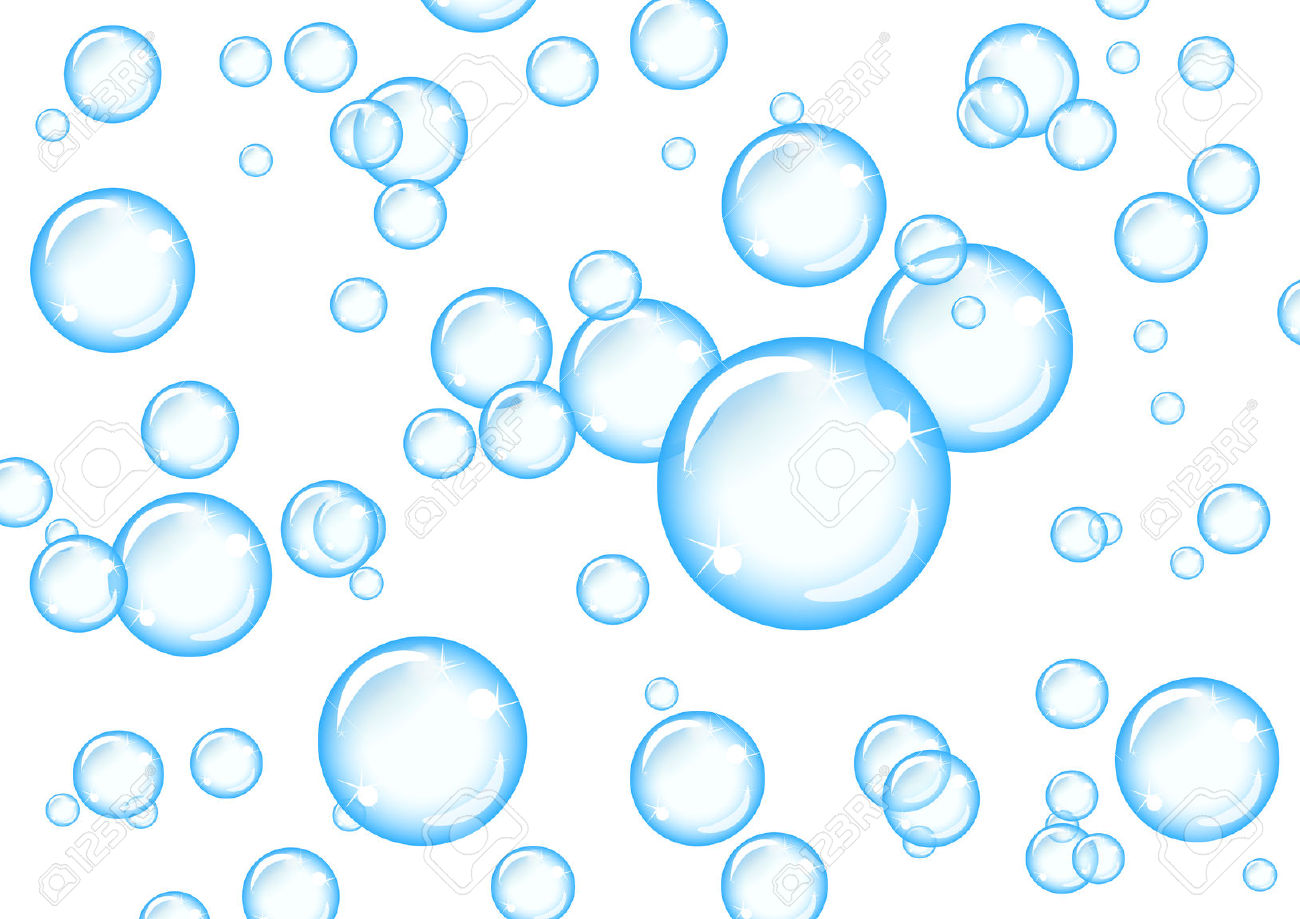 Bubble White Background