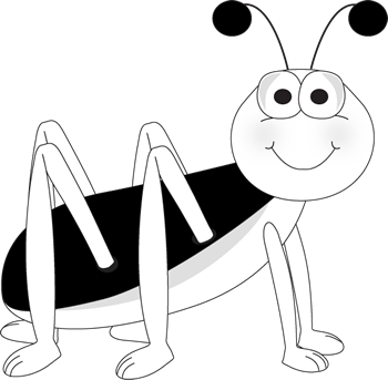 Bugs PNG Black And White - 157975