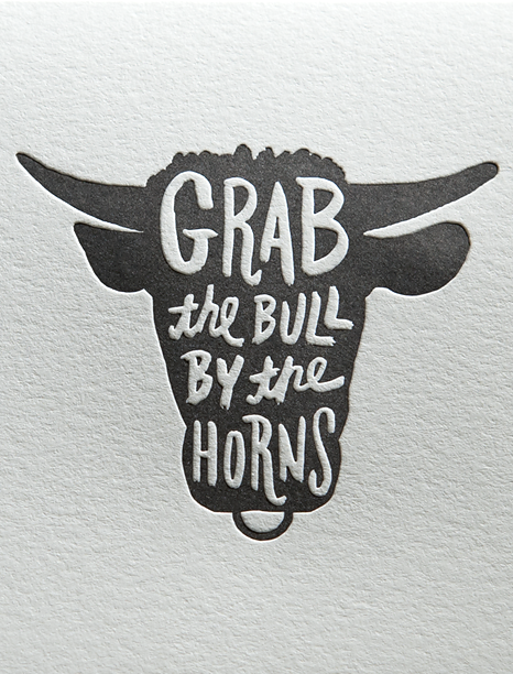 Grab the Bull By the Horns
