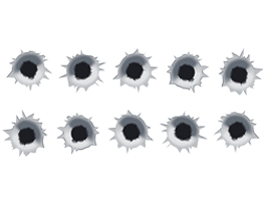 Bullet Hole PNG - 14893